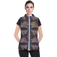Abstract Art - Adjustable Angle Jagged 1 Women s Puffer Vest by EDDArt