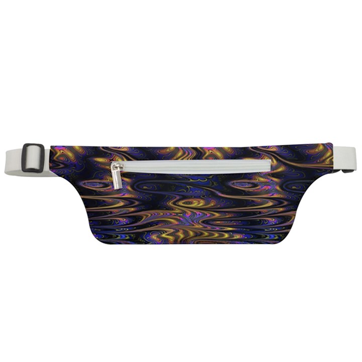 Abstract Art - Adjustable Angle Jagged 1 Active Waist Bag