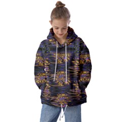 Abstract Art - Adjustable Angle Jagged 1 Kids  Oversized Hoodie by EDDArt