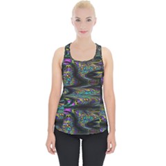 Abstract Art - Adjustable Angle Jagged 2 Piece Up Tank Top