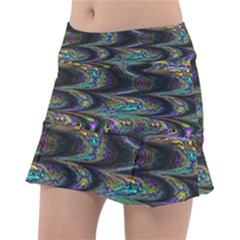 Abstract Art - Adjustable Angle Jagged 2 Classic Tennis Skirt by EDDArt