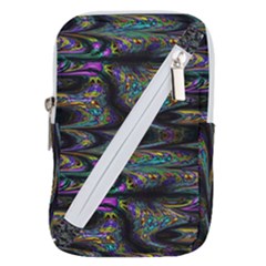 Abstract Art - Adjustable Angle Jagged 2 Belt Pouch Bag (large) by EDDArt