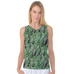 Botanic Camouflage Pattern Women s Basketball Tank Top by dflcprintsclothing