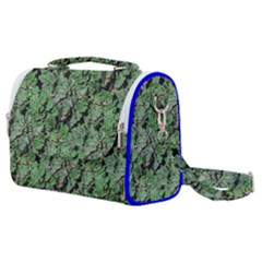 Botanic Camouflage Pattern Satchel Shoulder Bag by dflcprintsclothing