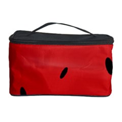 Painted Watermelon Pattern, Fruit Themed Apparel Cosmetic Storage by Casemiro