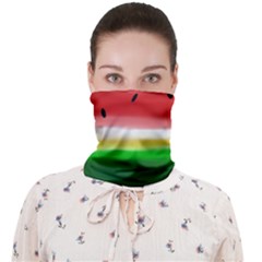 Painted Watermelon Pattern, Fruit Themed Apparel Face Covering Bandana (adult) by Casemiro