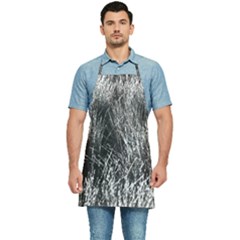 Field Of Light Abstract 2 Kitchen Apron by DimitriosArt