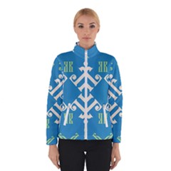 Abstract Pattern Geometric Backgrounds   Women s Bomber Jacket