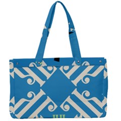 Abstract Pattern Geometric Backgrounds   Canvas Work Bag by Eskimos