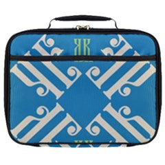 Abstract Pattern Geometric Backgrounds   Full Print Lunch Bag