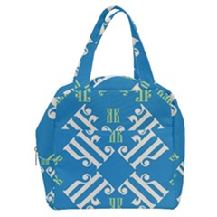 Abstract Pattern Geometric Backgrounds   Boxy Hand Bag by Eskimos