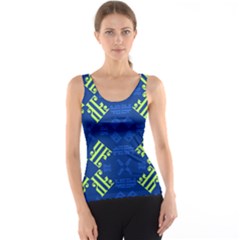 Abstract Pattern Geometric Backgrounds   Tank Top by Eskimos