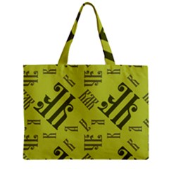 Abstract Pattern Geometric Backgrounds   Zipper Mini Tote Bag by Eskimos