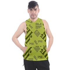 Abstract Pattern Geometric Backgrounds   Men s Sleeveless Hoodie by Eskimos