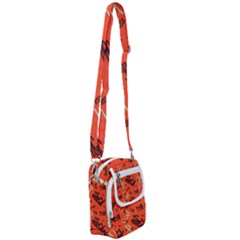 Abstract Pattern Geometric Backgrounds   Shoulder Strap Belt Bag by Eskimos