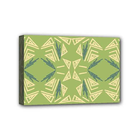 Abstract Pattern Geometric Backgrounds   Mini Canvas 6  X 4  (stretched) by Eskimos