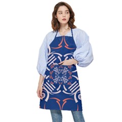 Abstract Pattern Geometric Backgrounds   Pocket Apron by Eskimos