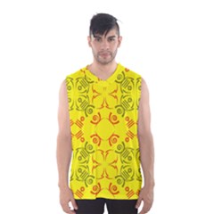 Abstract Pattern Geometric Backgrounds   Men s Basketball Tank Top by Eskimos