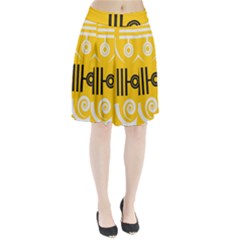 Abstract Pattern Geometric Backgrounds   Pleated Skirt by Eskimos