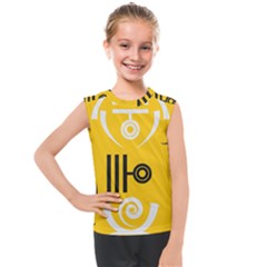 Abstract Pattern Geometric Backgrounds   Kids  Mesh Tank Top by Eskimos