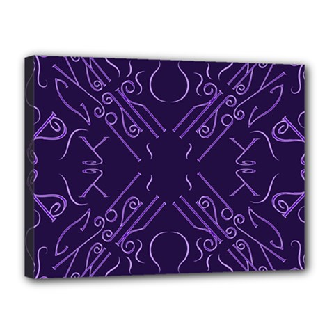 Abstract pattern geometric backgrounds   Canvas 16  x 12  (Stretched)