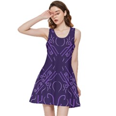 Abstract pattern geometric backgrounds   Inside Out Racerback Dress