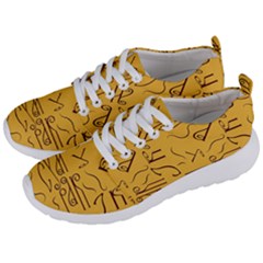 Abstract pattern geometric backgrounds   Men s Lightweight Sports Shoes