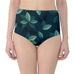 Foliage Classic High-waist Bikini Bottoms