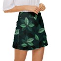 Foliage Mini Front Wrap Skirt View3