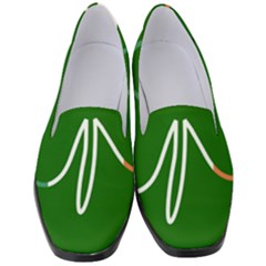 Shamrock Irish Clover St Patrick Women s Classic Loafer Heels by yoursparklingshop