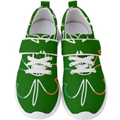 Shamrock Irish Clover St Patrick Men s Velcro Strap Shoes by yoursparklingshop