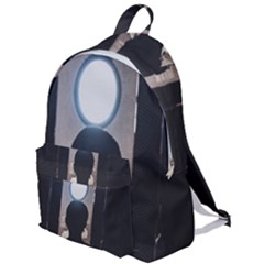 Woman Watching Window High Contrast Scene 2 The Plain Backpack by dflcprintsclothing