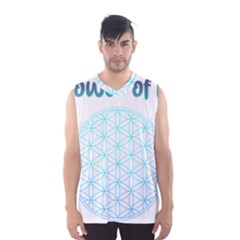 Flower Of Life  Men s Basketball Tank Top by tony4urban