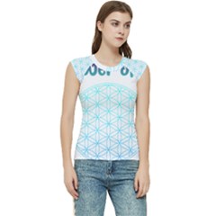 Flower Of Life  Women s Raglan Cap Sleeve Tee by tony4urban