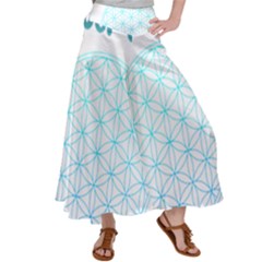 Flower Of Life  Satin Palazzo Pants by tony4urban