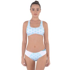 Flower Of Life  Criss Cross Bikini Set by tony4urban