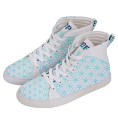 Flower Of Life  Women s Hi-top Skate Sneakers by tony4urban