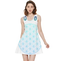 Flower Of Life  Inside Out Reversible Sleeveless Dress by tony4urban