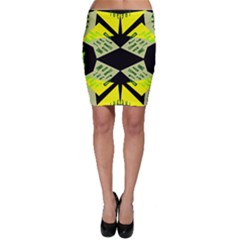 Abstract Pattern Geometric Backgrounds   Bodycon Skirt by Eskimos