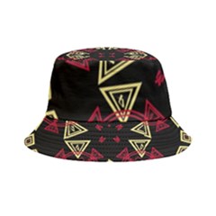 Abstract Pattern Geometric Backgrounds   Inside Out Bucket Hat by Eskimos