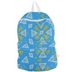 Abstract Pattern Geometric Backgrounds   Foldable Lightweight Backpack