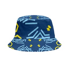 Abstract Pattern Geometric Backgrounds   Inside Out Bucket Hat by Eskimos