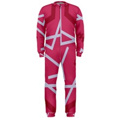 Abstract Pattern Geometric Backgrounds   Onepiece Jumpsuit (men)