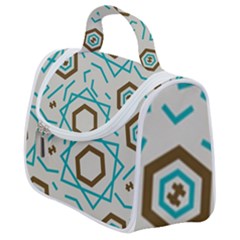 Abstract Pattern Geometric Backgrounds   Satchel Handbag by Eskimos