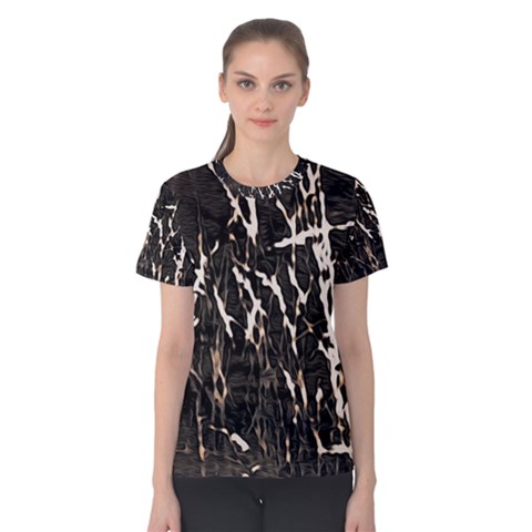 Abstract Light Games 2 Women s Cotton Tee by DimitriosArt