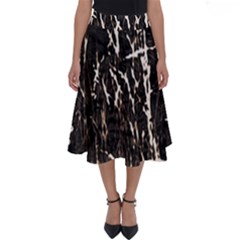 Abstract Light Games 2 Perfect Length Midi Skirt by DimitriosArt