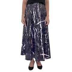 Abstract Light Games 2 Flared Maxi Skirt by DimitriosArt