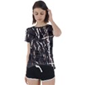 Abstract light games 2 Short Sleeve Foldover Tee View1