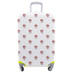 Weird Fantasy Bird Drawing Motif Pattern Luggage Cover (medium) by dflcprintsclothing