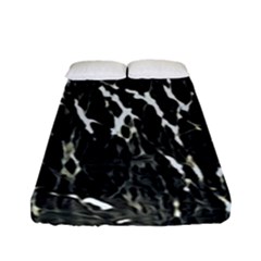 Abstract Light Games 3 Fitted Sheet (full/ Double Size) by DimitriosArt